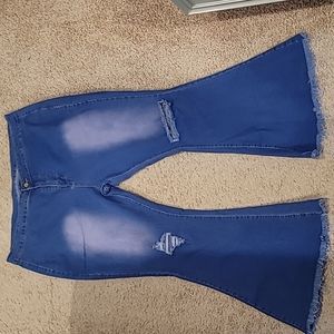 Bell bottom jeans